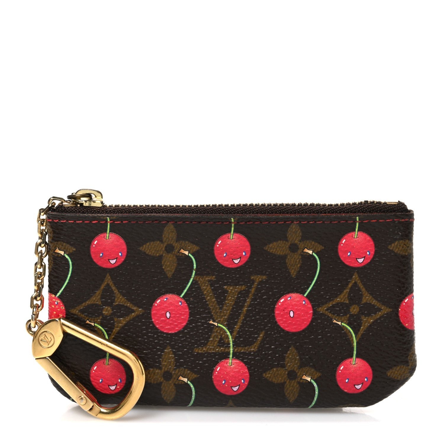 Louis Vuitton Monogram Cerises Key Pouch
