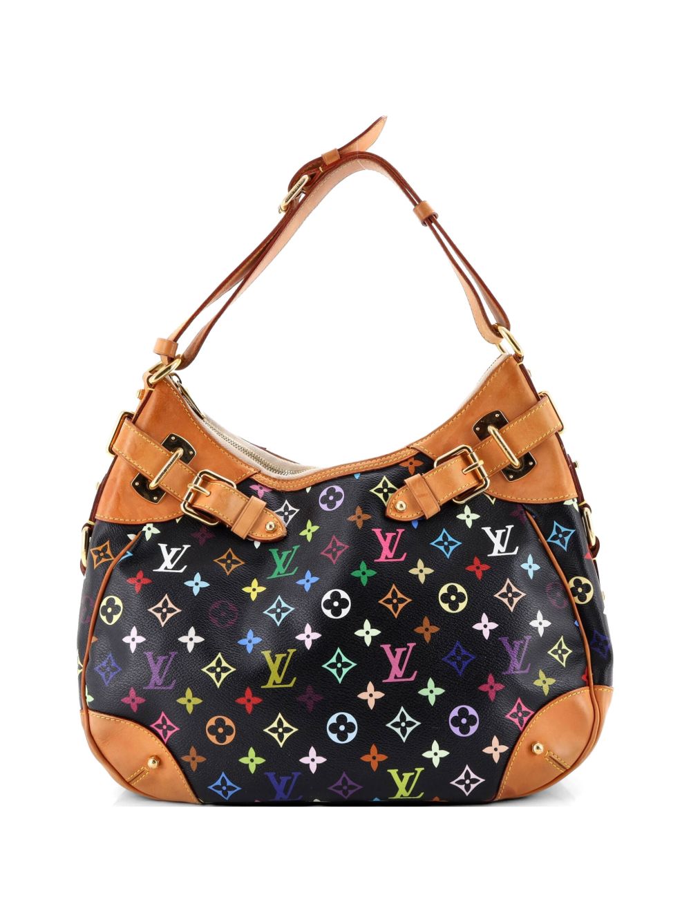 Greta Handbag Monogram Multicolor hobo bag