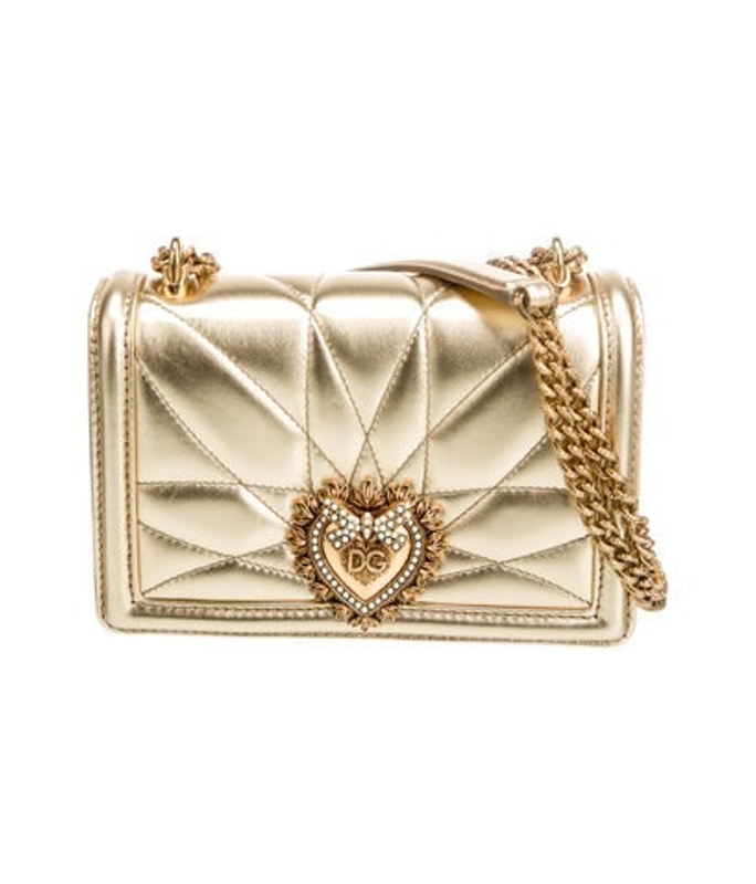 Dolce & Gabbana Gabbana Leather Evening Bag