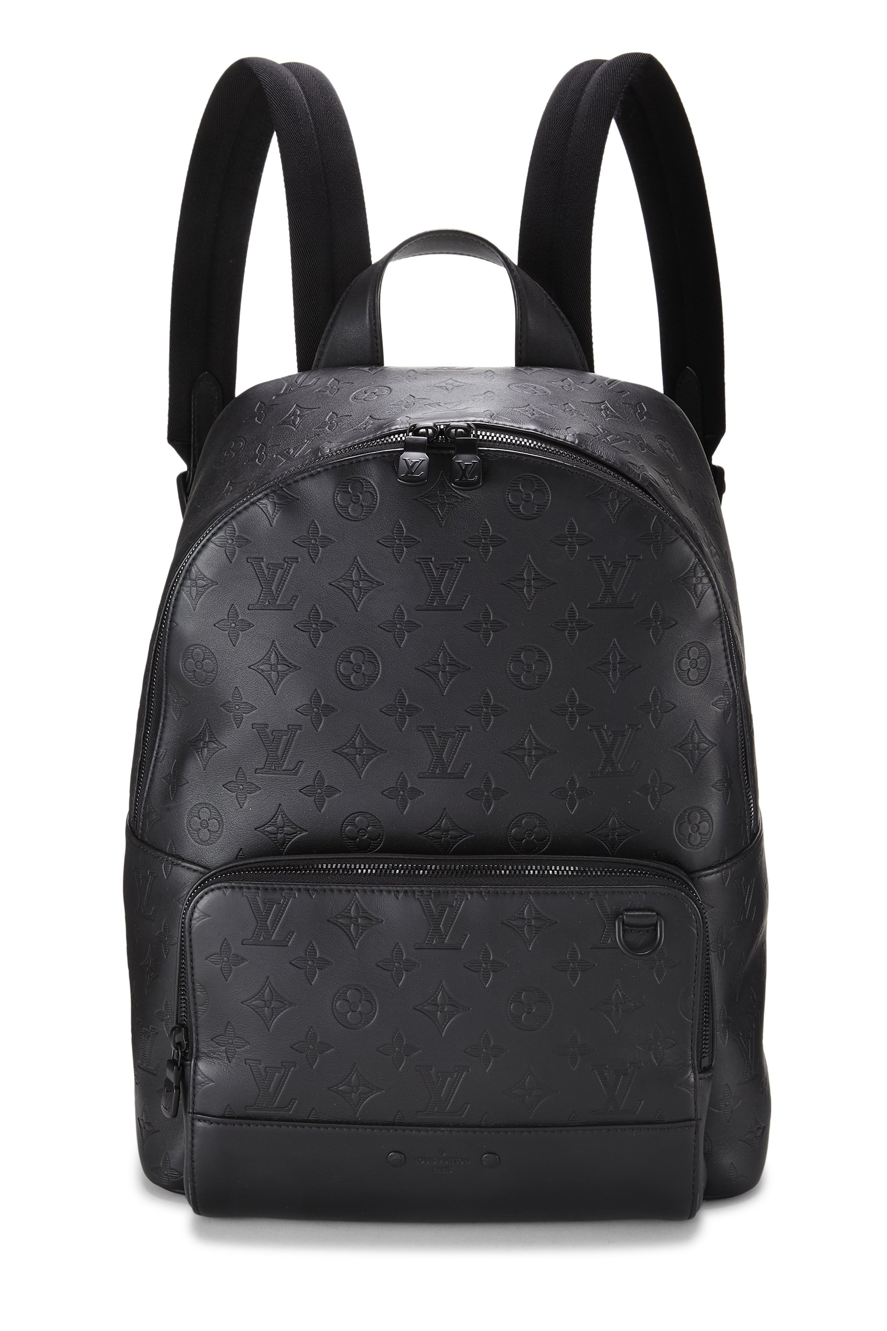 Black Monogram Shadow Racer Backpack