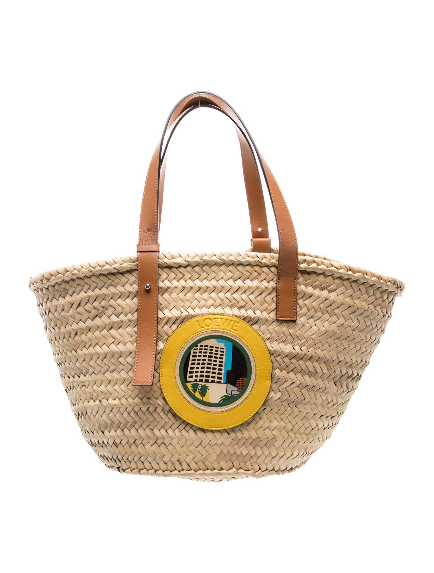 Loewe Raffia Basket
