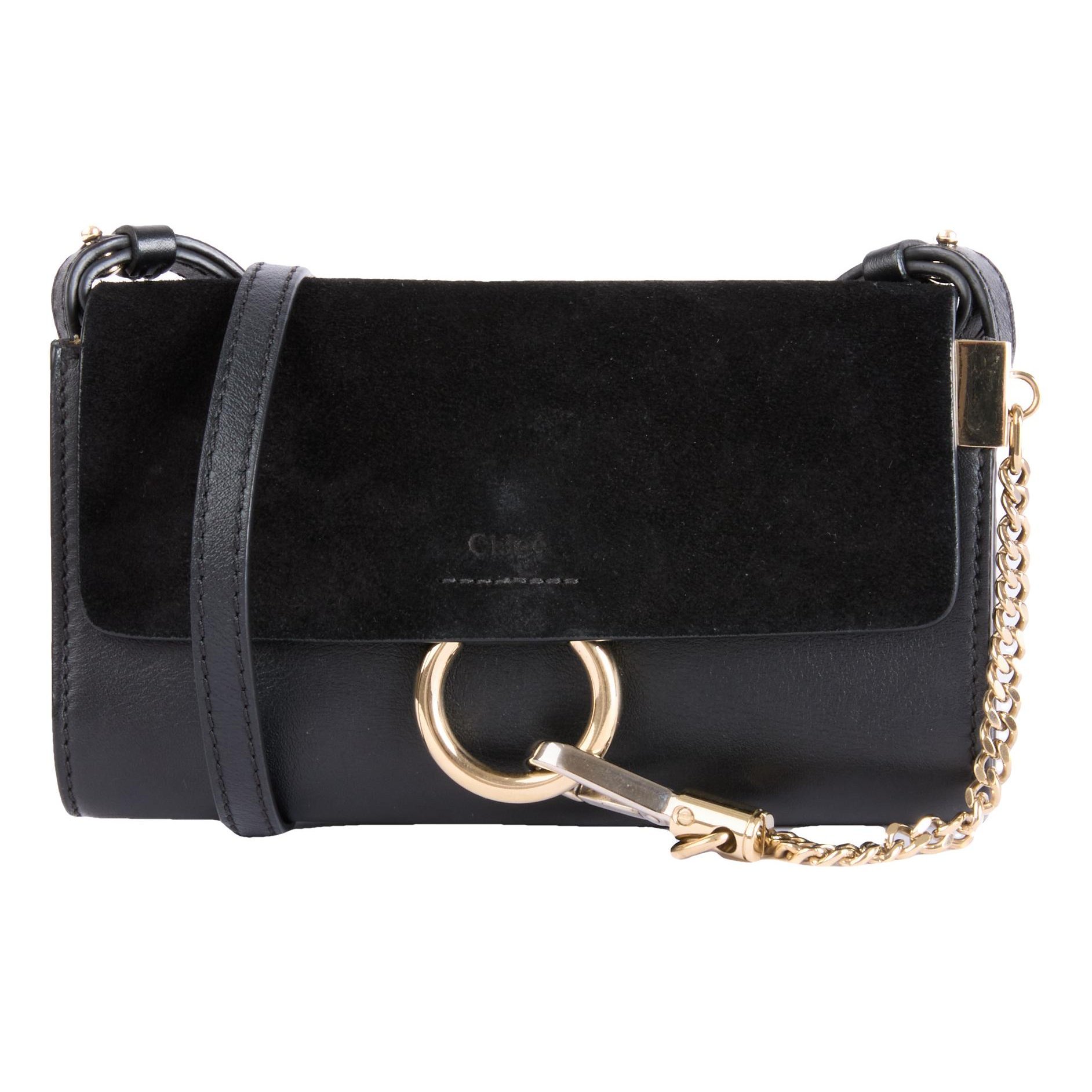Faye leather crossbody bag