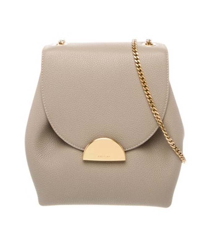 Polene Leather Crossbody Bag