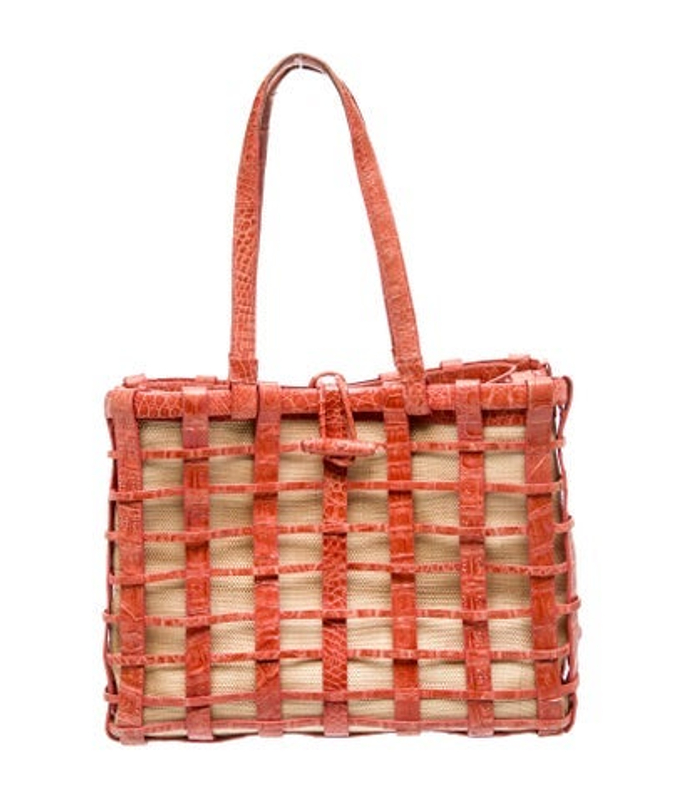 Nancy Gonzalez Gonzalez Crocodile Top Handle Bag