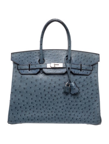 Ostrich Birkin 35