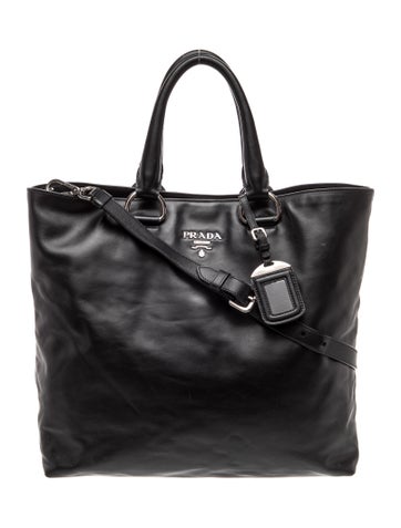 Signature Soft Calf Shopping Tote