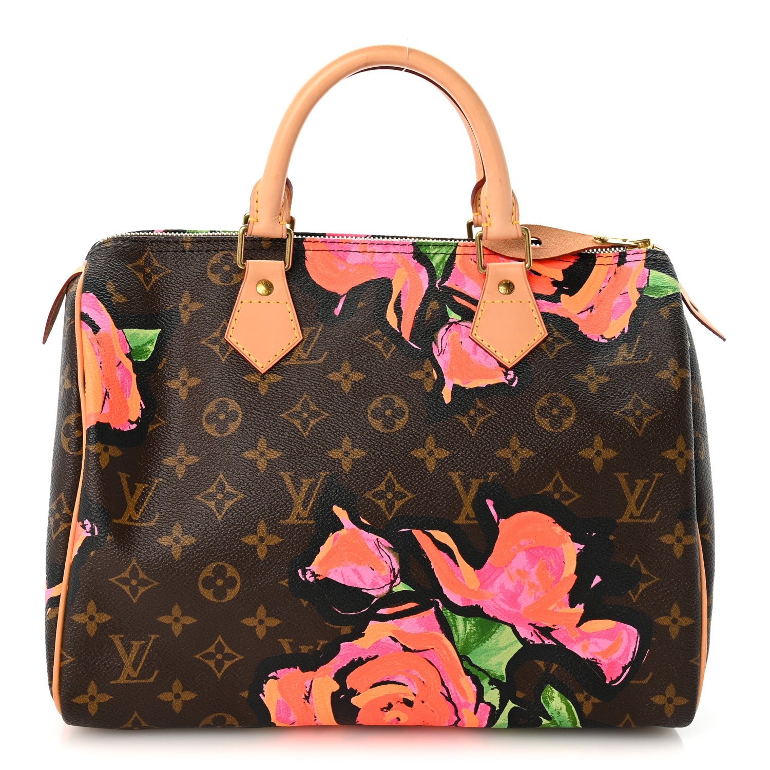 Louis Vuitton Monogram Roses Speedy 30