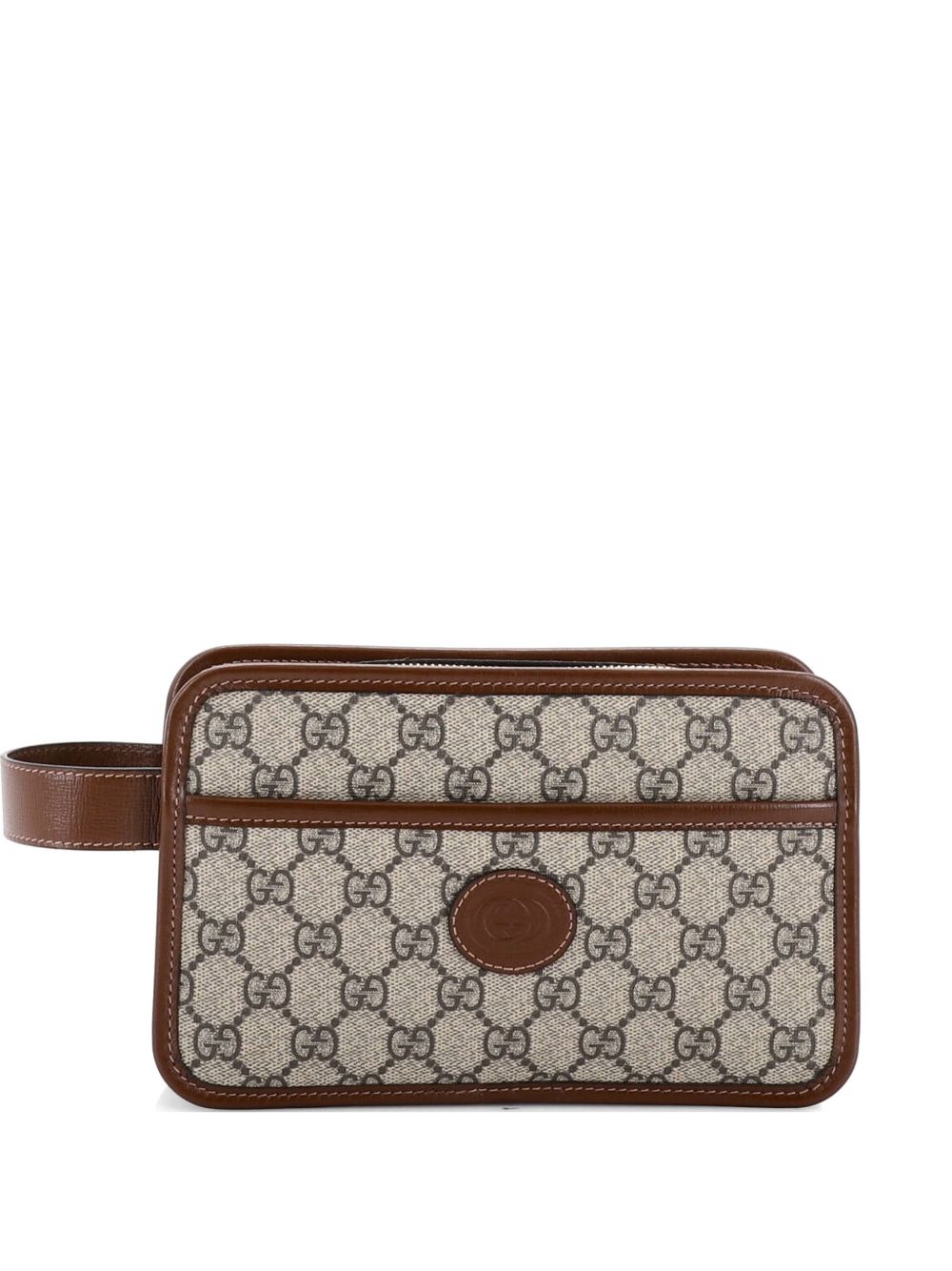 Interlocking G Patch Camera Bag GG Coated Canvas Mini crossbody bag