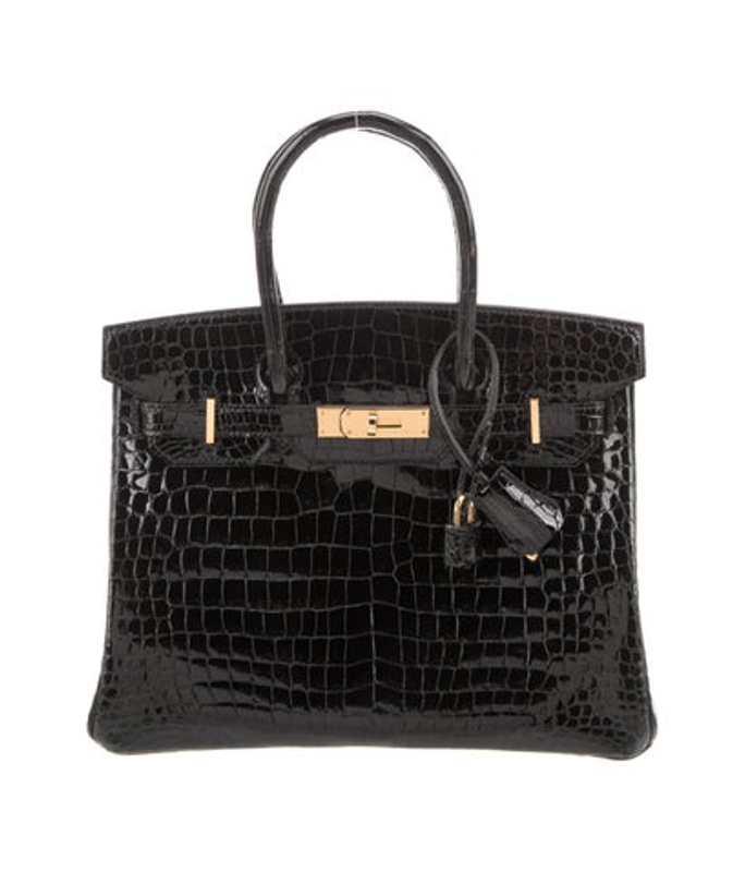 Hermes Shiny Crocodile Birkin 30