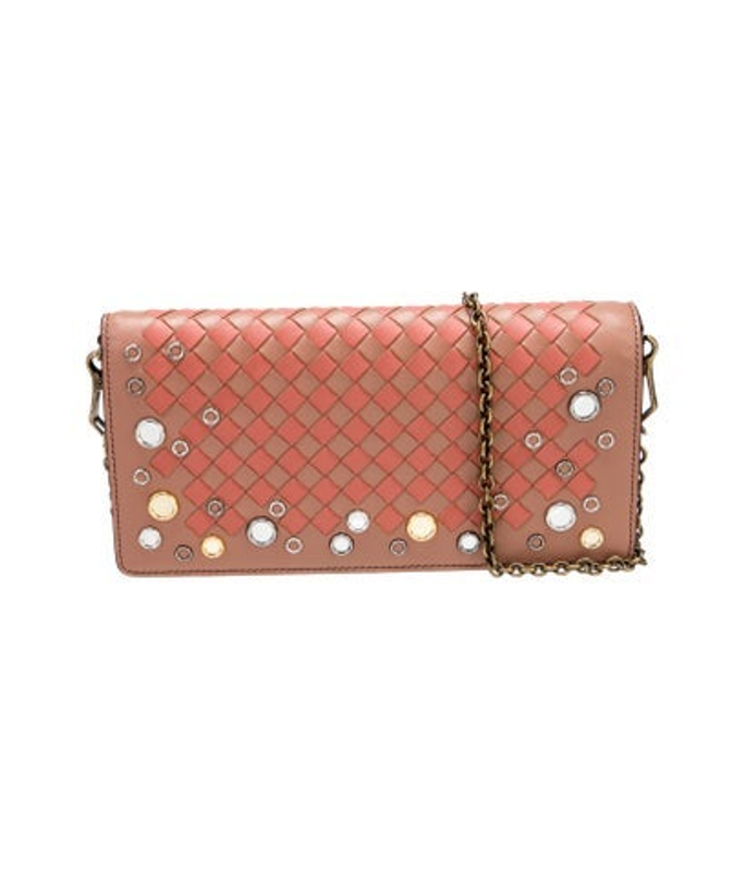 Bottega Veneta Veneta Intrecciato Wallet On Chain Mini