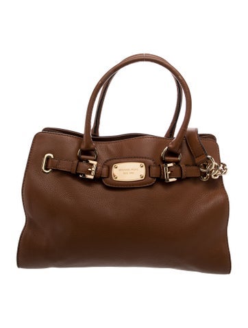 Michael Kors Leather Top Handle Bag