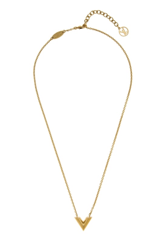 Gold Essential V Necklace