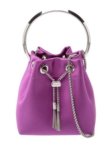 Satin Bucket Bag