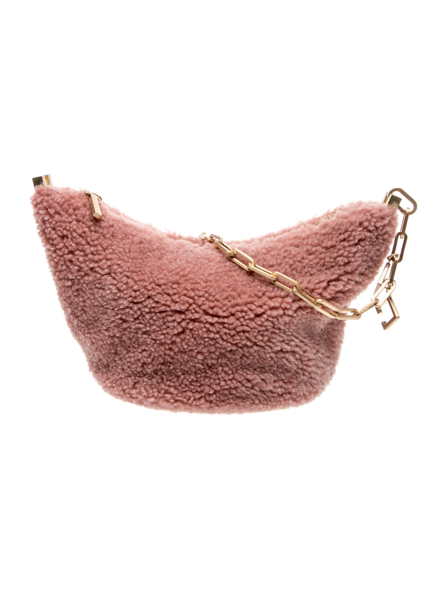 Shearling Clutch