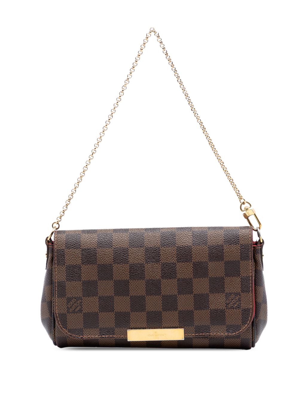 2015 Damier Ebene Favorite PM satchel