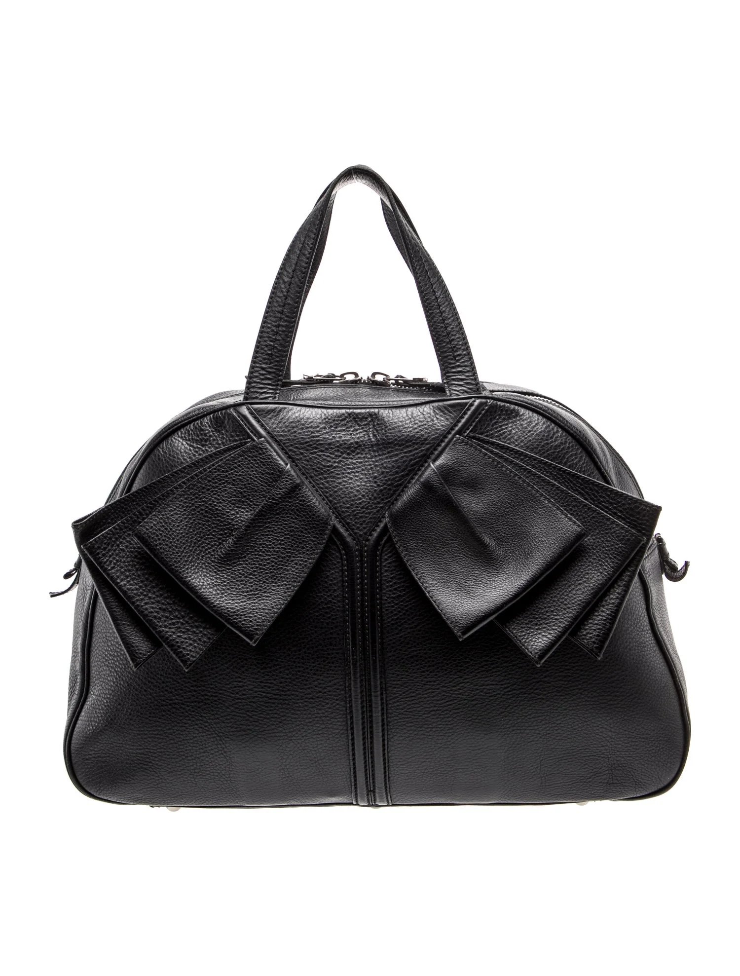Leather Top Handle Bag