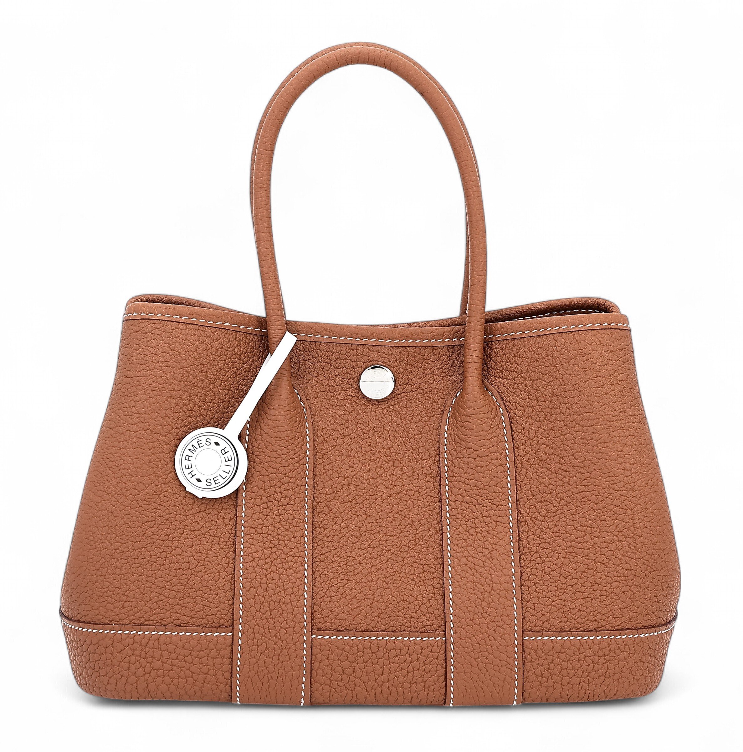 Brand New ( Rank N ) HERMÈS Neo Garden Party 23 Gold (37) Negonda Palladium hardware K (2025)