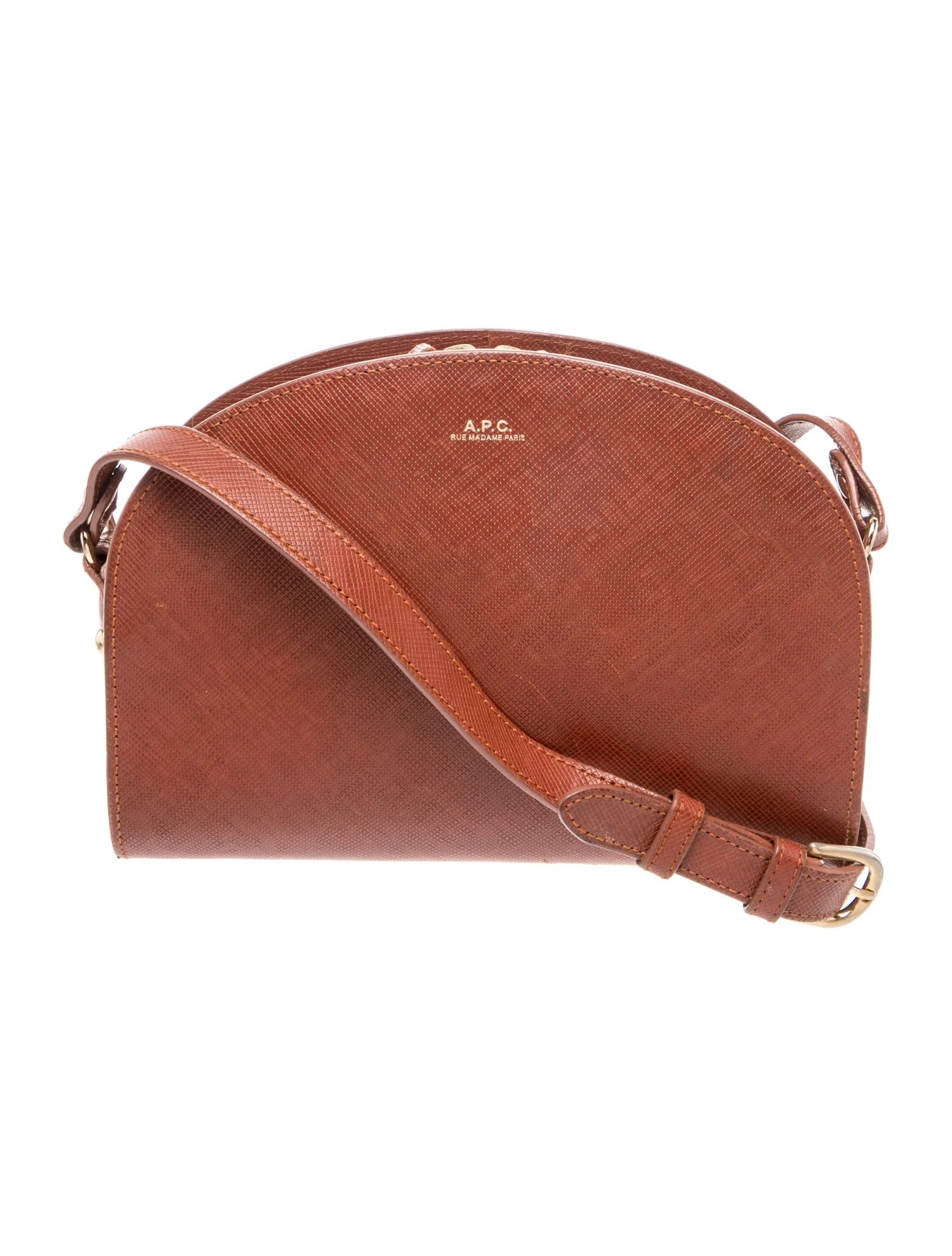 A.P.C. Leather Crossbody Bag