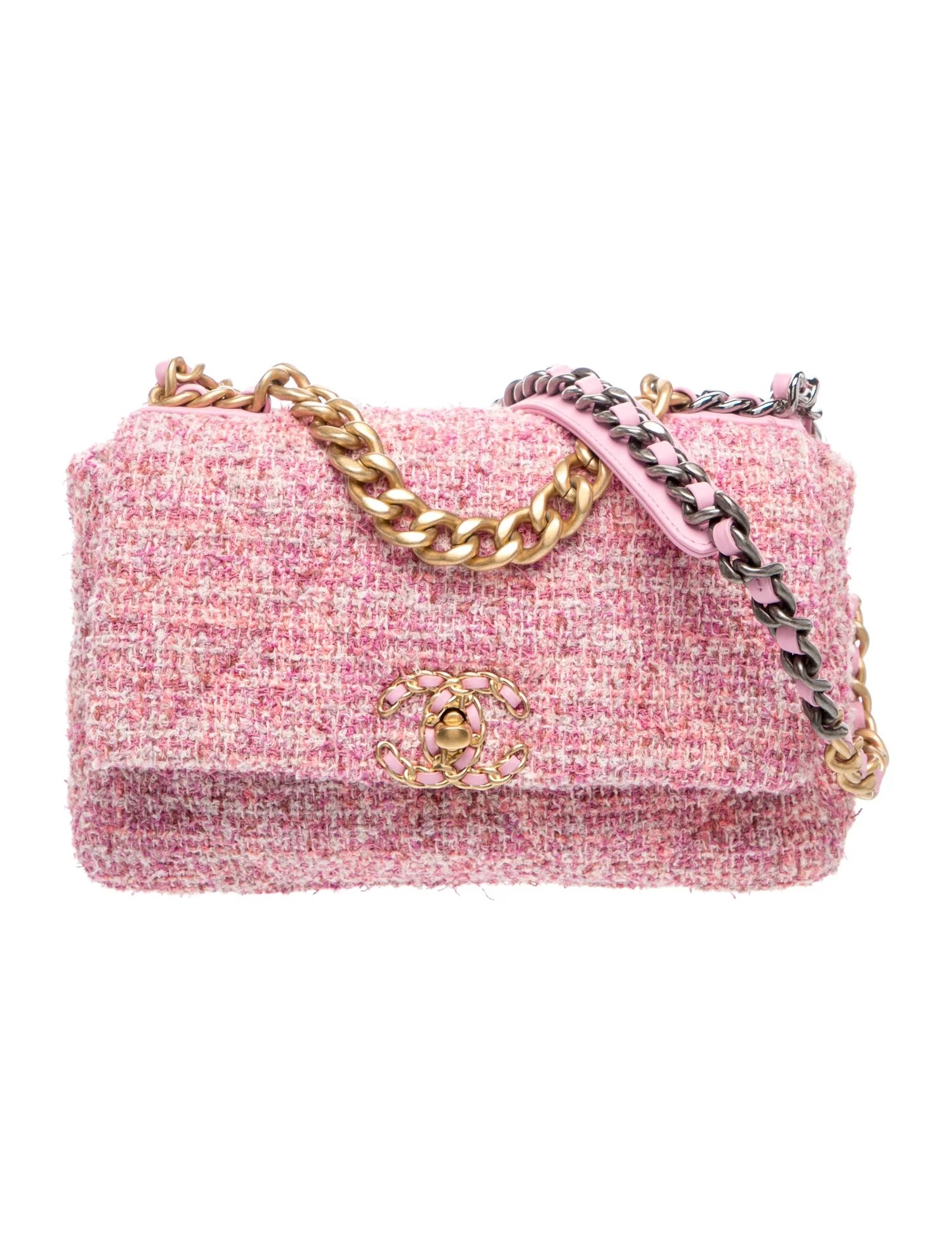 Medium Tweed 19 Flap Bag