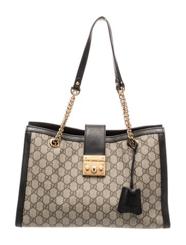 GG Canvas Padlock Medium