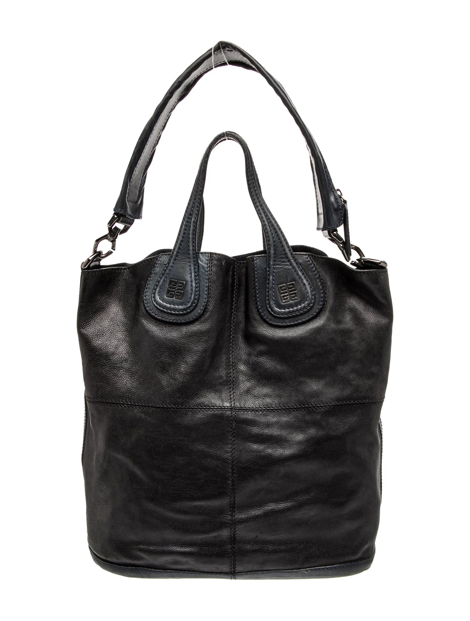 Leather Top Handle Bag