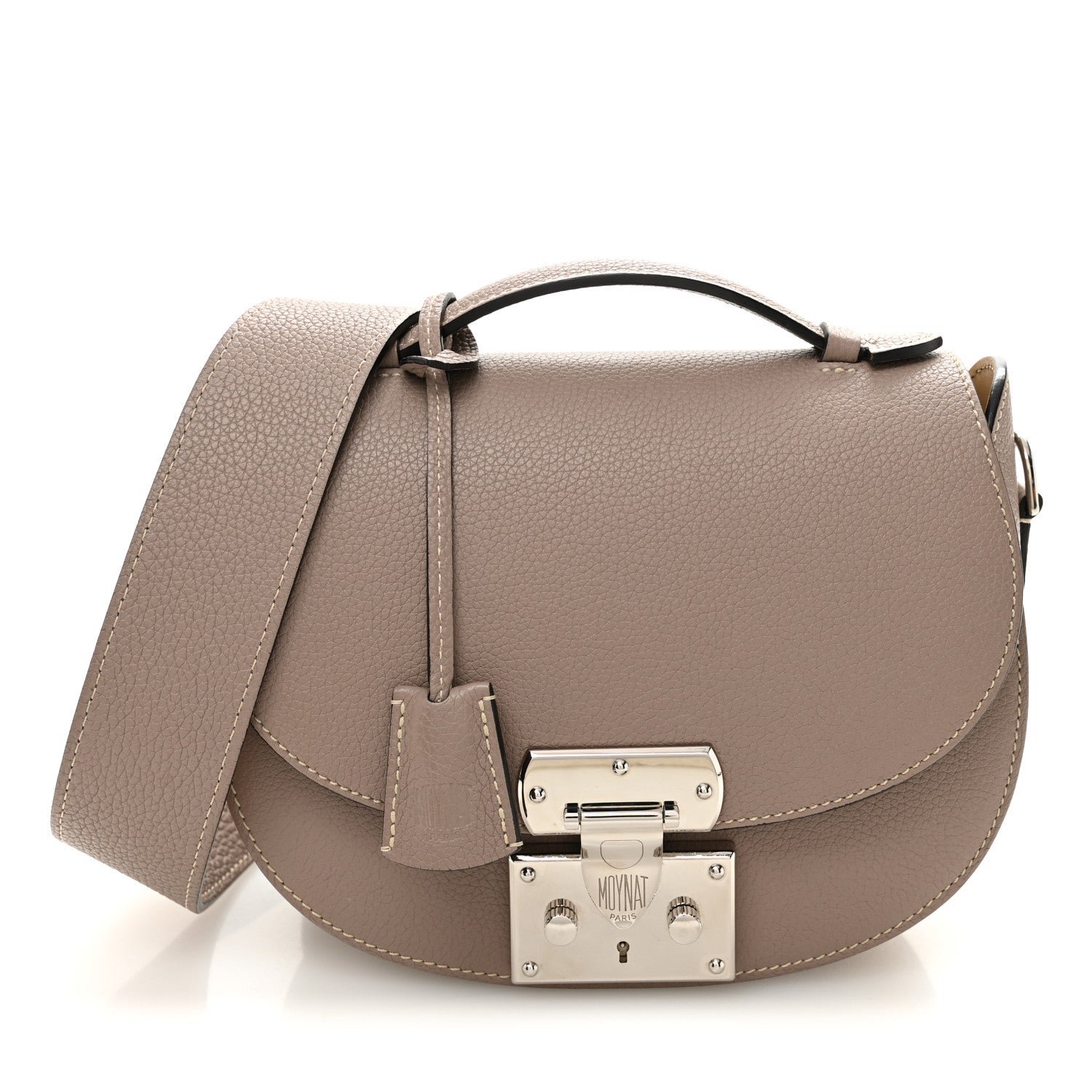 Moynat Moynat Taurillon Blush Flori PM Tourterelle