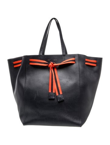 Leather Cabas Phantom w/Belt Medium