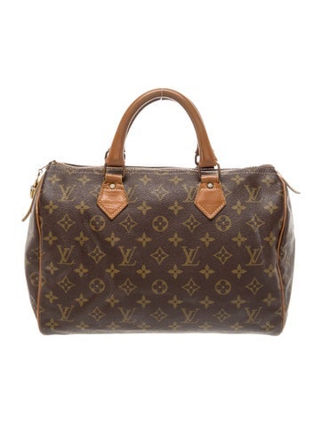 Louis Vuitton LV Monogram Speedy 30 Vintage