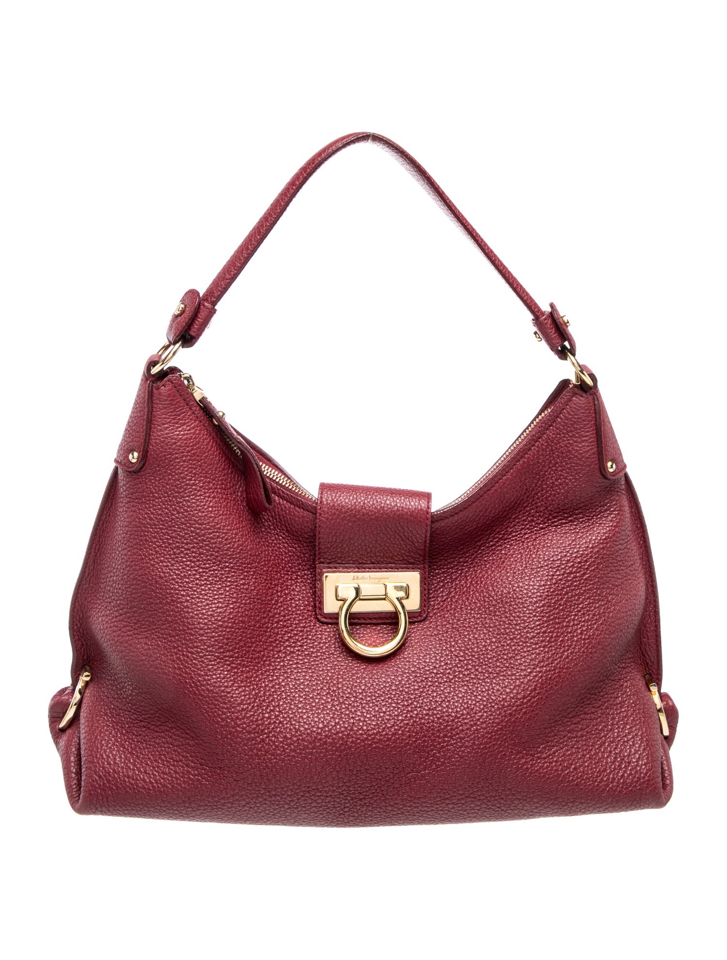 Ferragamo Leather Shoulder Bag