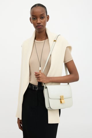 2016 Leather Medium Box Bag