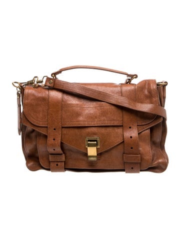 Leather Top Handle Bag