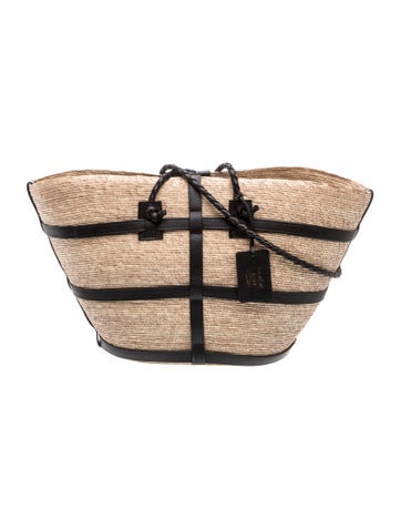 Altuzarra Straw Belt Bag