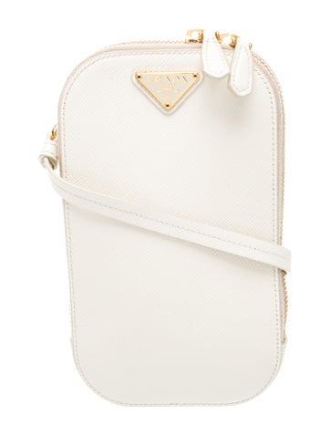 Saffiano Leather Crossbody Bag