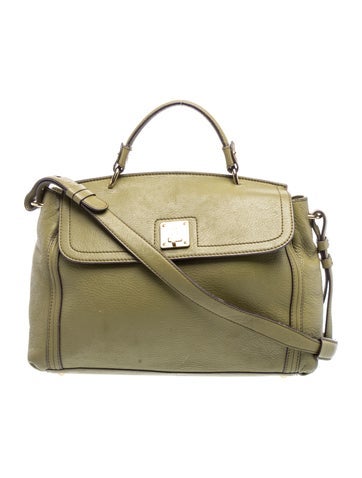 Leather Top Handle Bag