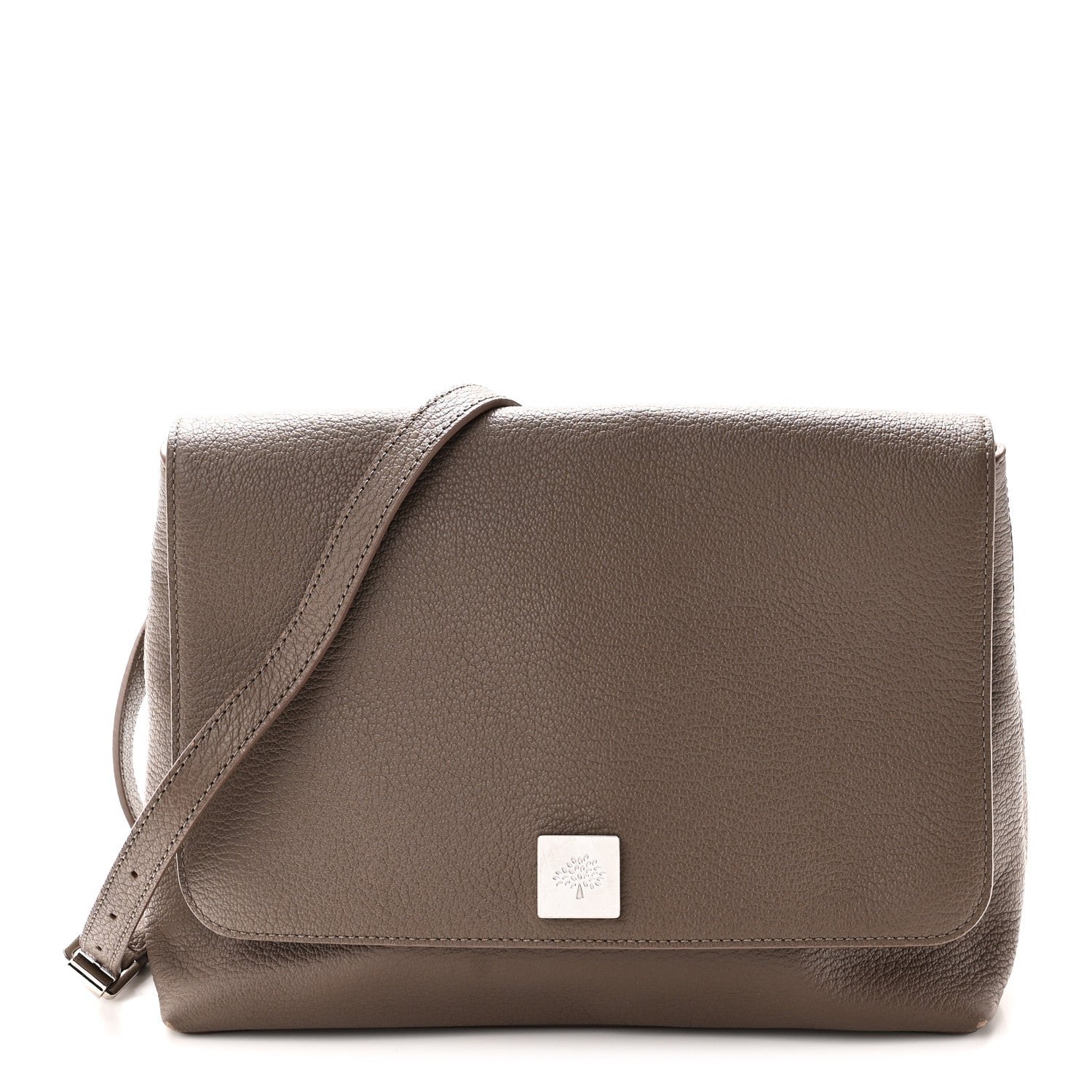 Mulberry Grained Calfskin Freya Satchel Clay