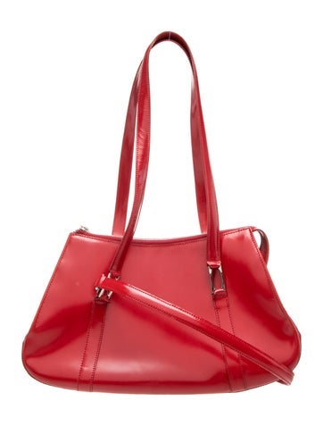 Moschino Leather Top Handle Bag
