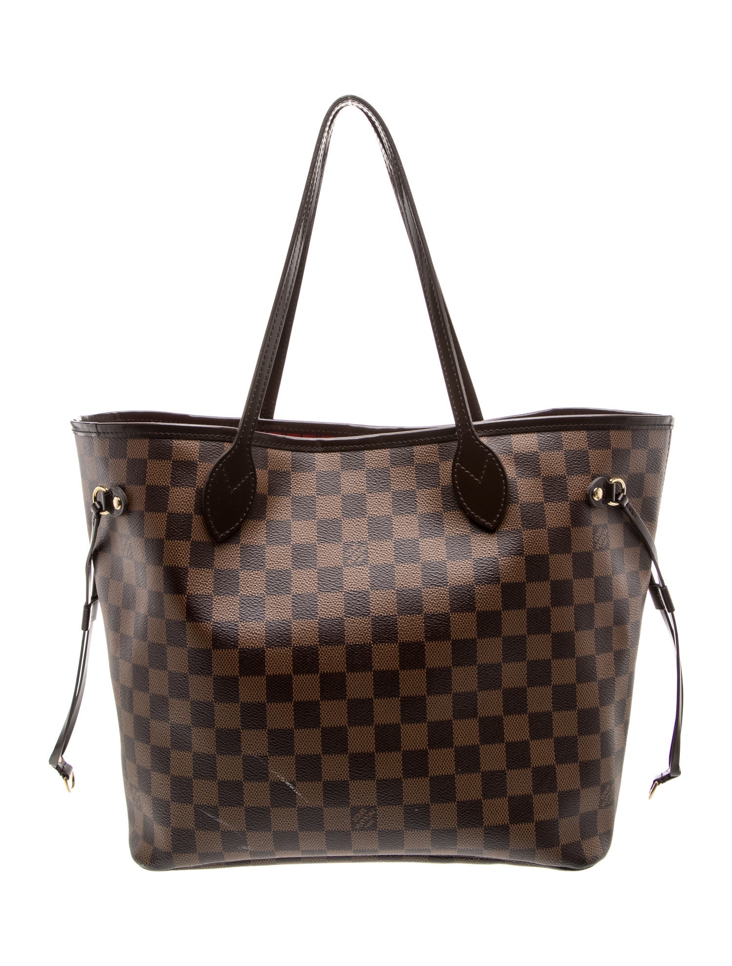 Damier Ebene Neverfull w/Pouch MM