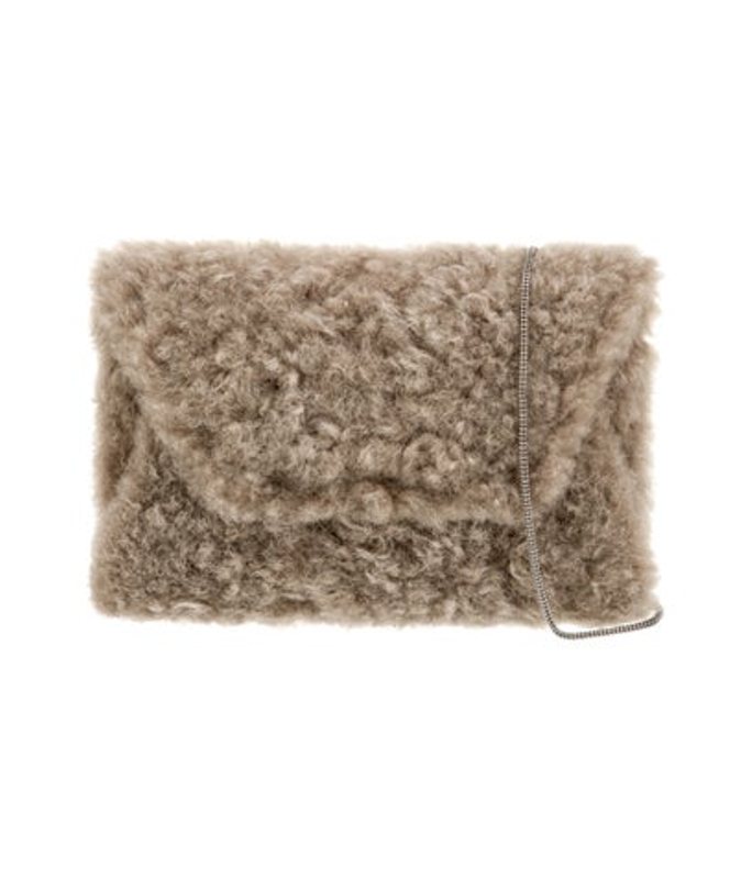 Brunello Cucinelli Cucinelli Fur Shoulder Bag