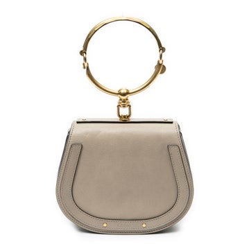 Chloe Leather Small Nile Bracelet Bag, Small