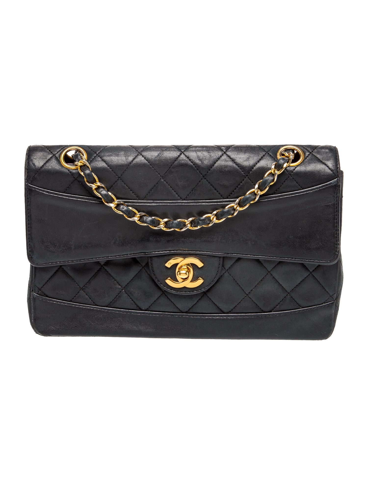 Small Quilted Flap Bag