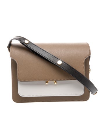 Saffiano Leather Crossbody Bag