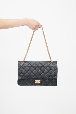 2009s Black Quilted 2.55 Reissue 227 Flap Bag