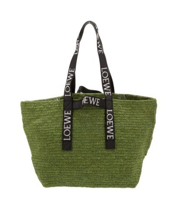 Loewe Raffia Tote Large