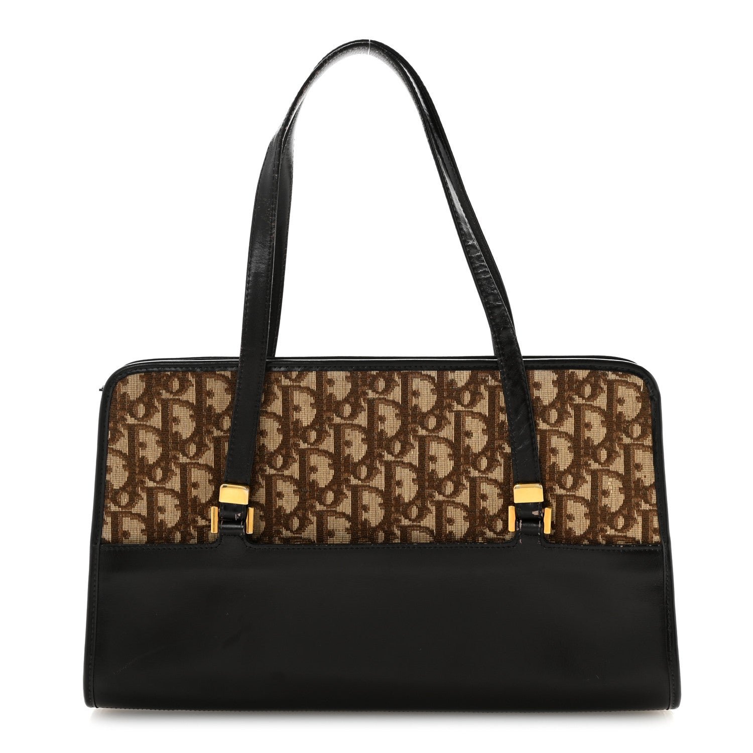 Dior Monogram Trotter Shoulder Bag Brown