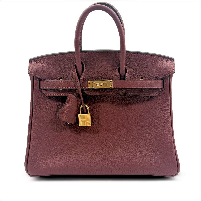 Rouge H Togo Birkin 25 Gold Hardware, 2025