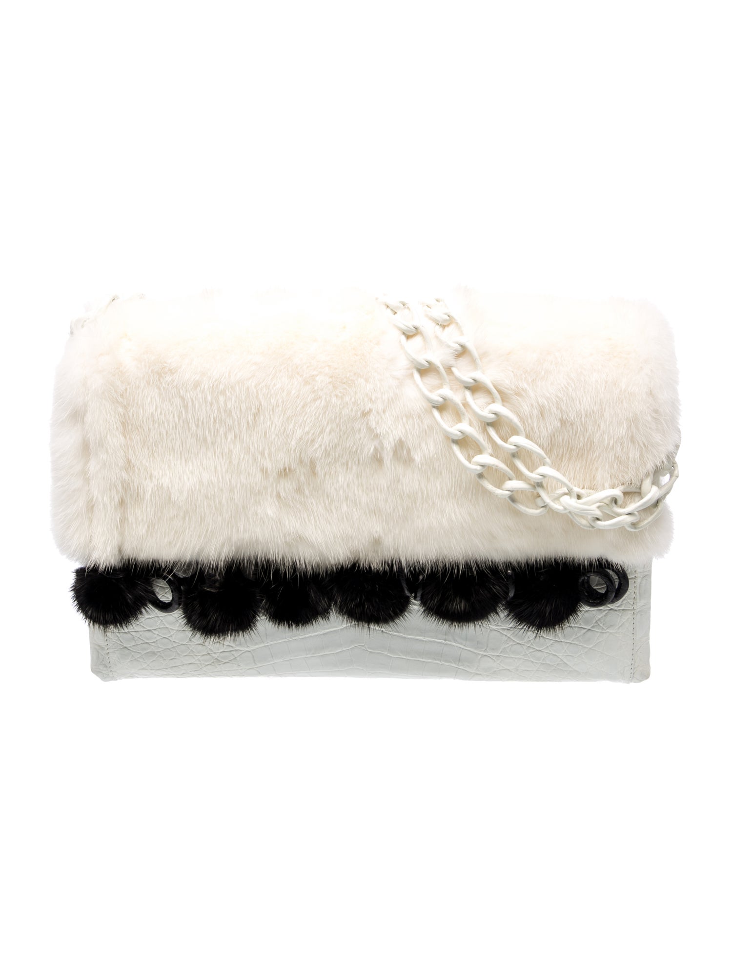 Nancy Gonzalez Crocodile Shoulder Bag
