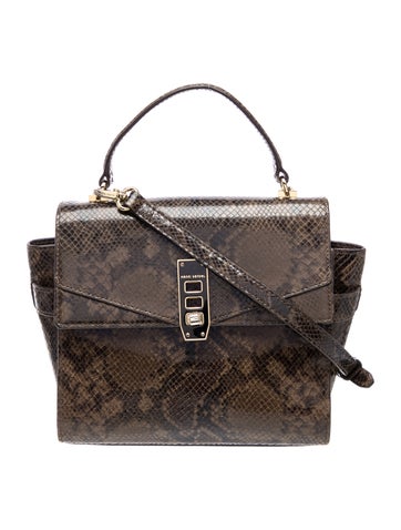 Leather Top Handle Bag