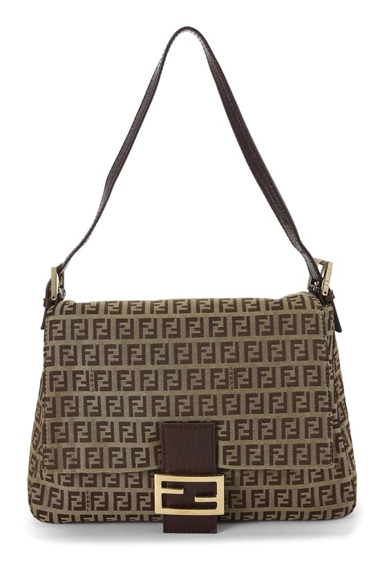 Fendi Beige Zucchino Canvas Mama