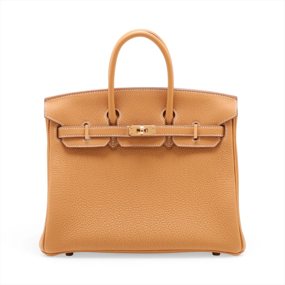 Hermès Birkin 25 Le Tournay Togo Natural sable Gold Metal Fittings