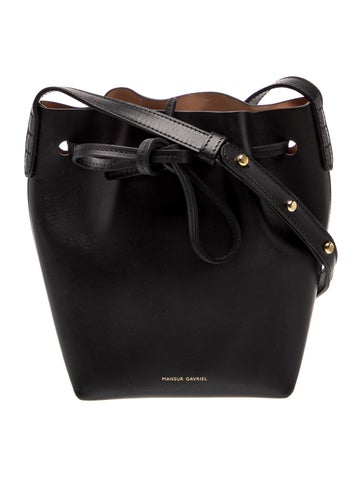 Leather Bucket Bag w/ Tags